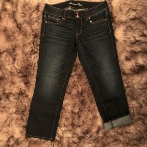 American Eagle Artist Crop Jeans
